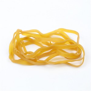 Các nhà sản xuất tùy chỉnh dây cao su kéo dài và mở rộng màu vàng trong suốt độ đàn hồi cao không dễ đứt dây cao su kích thước lớn